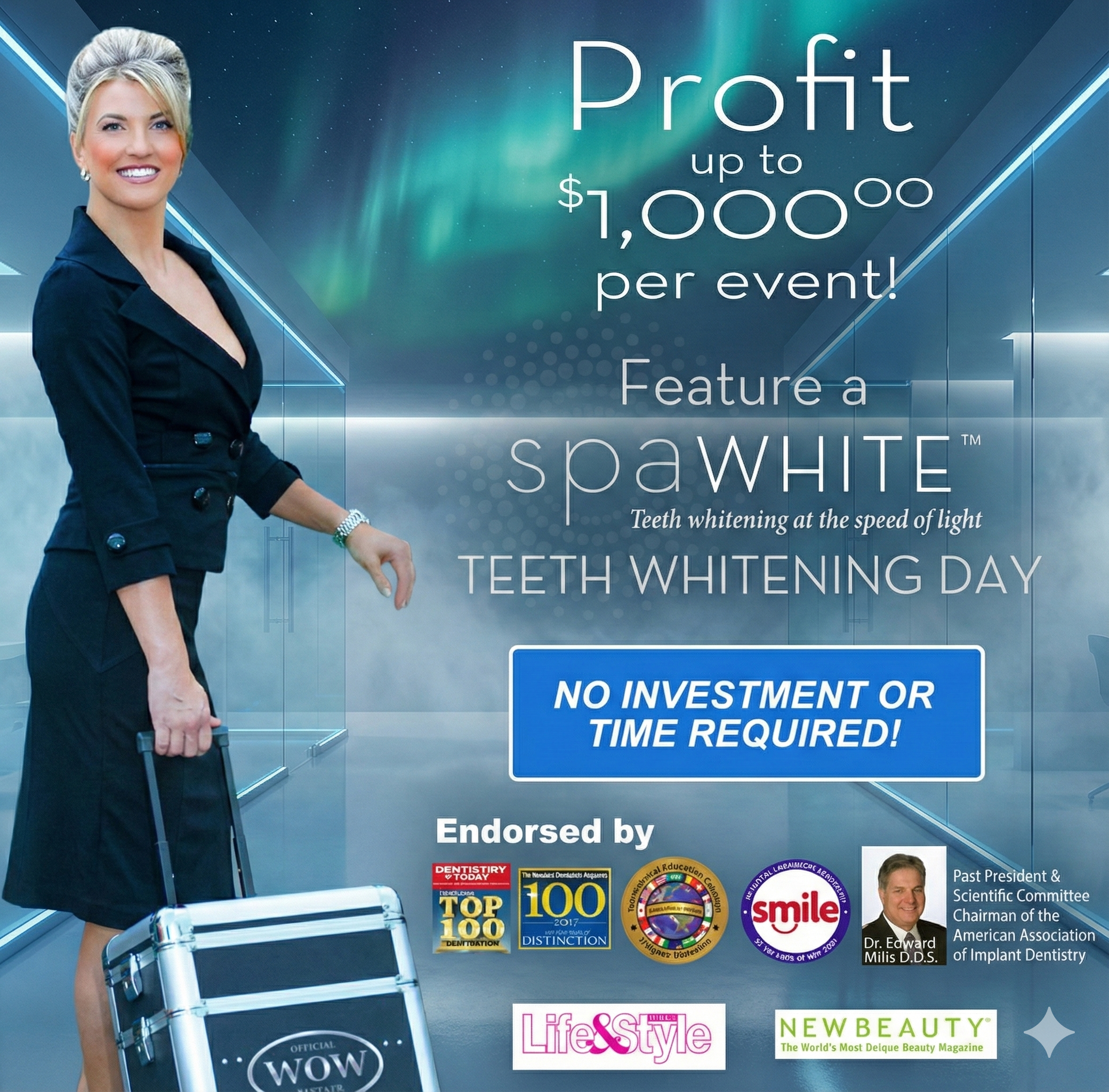 spaWHITE professional whitening products